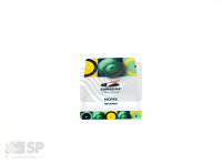 Crachá Veicular | Exemplo Espaço do Crachá | Imagem 1