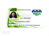 Carteirinhas de Estudante Personalizada | Espaço do Crachá